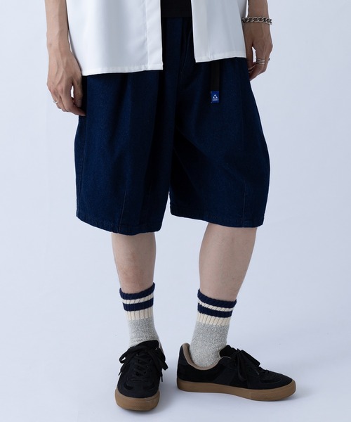 GERRY（ジェリー） ハーフパンツ ワイドパンツ パンツ 「GERRY」タック