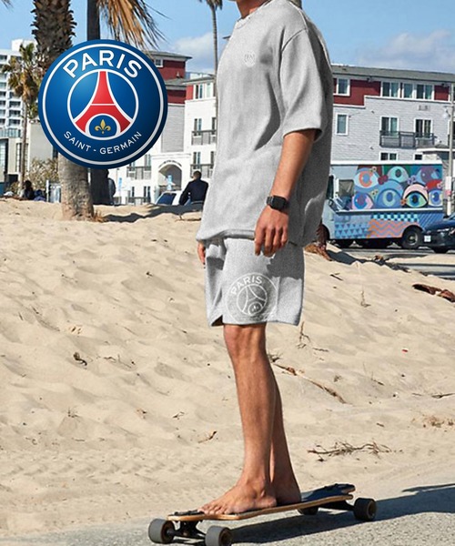 PARIS SAINT-GERMAIN」 セットアップ X-LARGE グレー レディース