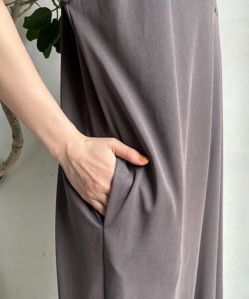 8/25まで【完売色】DouDou ドゥドゥ モダールスキッパーワンピース セール】モダールスキッパーワンピース（ワンピース）｜DouDou
