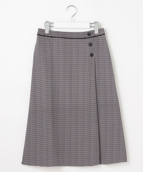 スカート デシンハウンドトゥースプリント : ZOZOTOWN Yahoo!店 - 通販