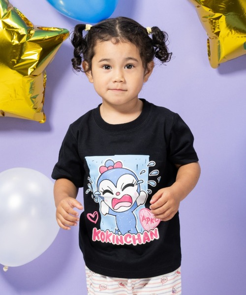 tシャツ 光るコキンちゃん泣き顔半袖Tシャツ キッズ 子供服 男の子 女の子 | ANPANMAN KIDS COLLECTION