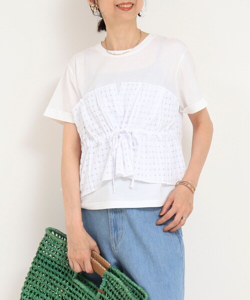 tシャツ 「接触冷感」キャミソールTシャツ レディース