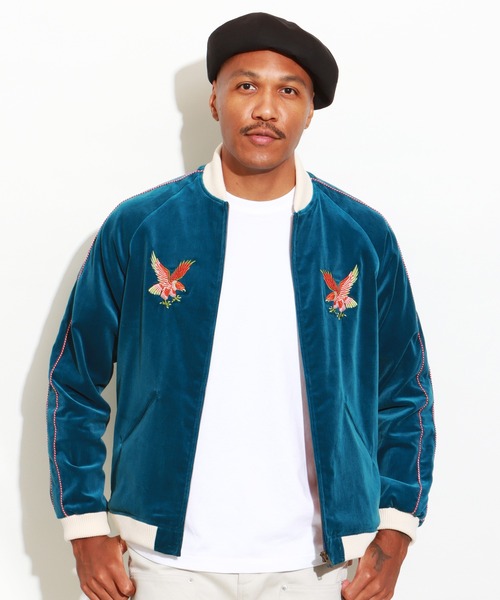 ROTAR（ローター） スカジャン Drunken Bastard Velveteen Skajan