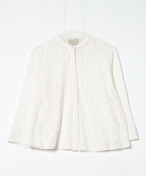 「UNITED ARROWS」 7分袖ブラウス FREE オフホワイト レディース