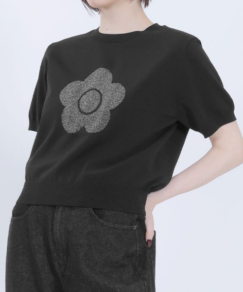 MARY QUANT ニット セーター マリークワント mary quant ラメ