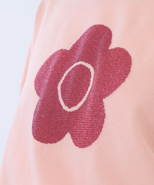もやし様マリークヮントサインロゴドライニットプルオーバー MQロゴシンプルニット2 プルオーバー（スウェット）｜MARY QUANT