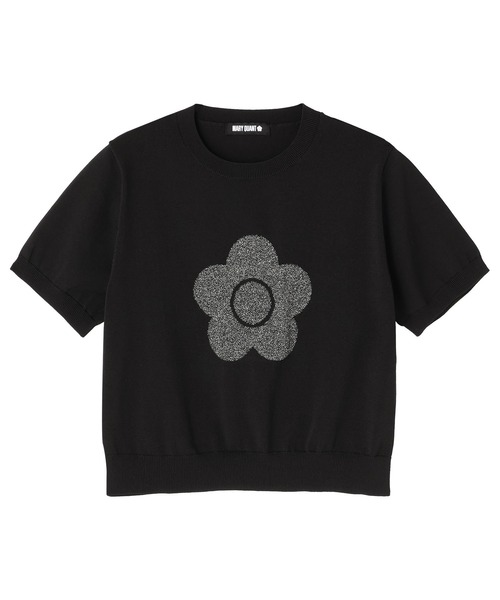 ニット セーター マリークワント mary quant ラメデイジーニット プルオーバー レディース MARY QUANT ニット セーター マリークワント mary quant ラメ
