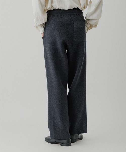 ADAM ET ROPE'（アダムエロペ） パンツ 杢スウェット ニットパンツ