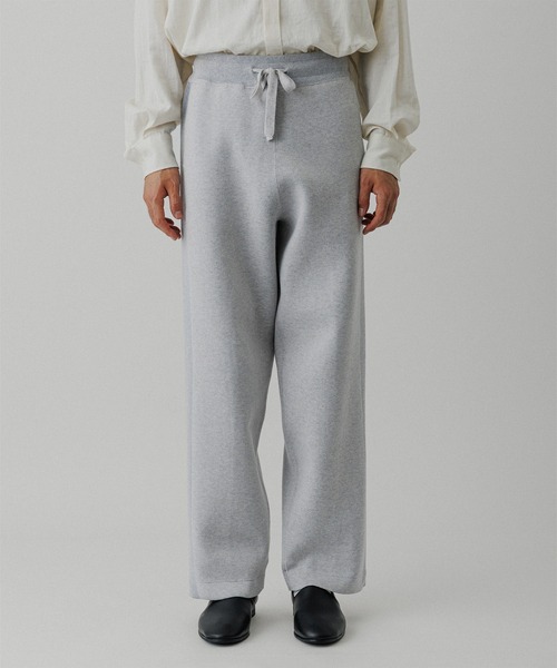 ADAM ET ROPE'（アダムエロペ） パンツ 杢スウェット ニットパンツ