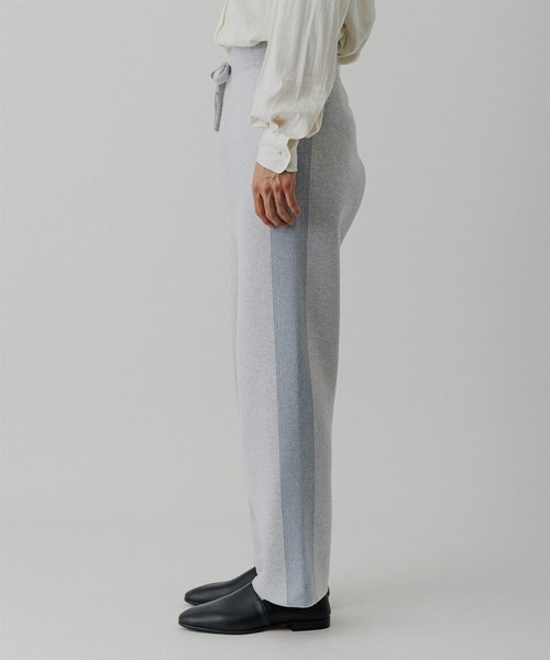 ADAM ET ROPE'（アダムエロペ） パンツ 杢スウェット ニットパンツ