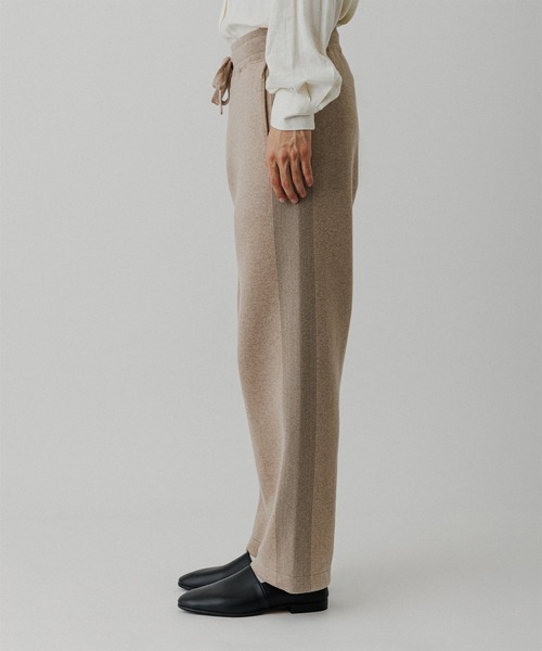 ADAM ET ROPE'（アダムエロペ） パンツ 杢スウェット ニットパンツ