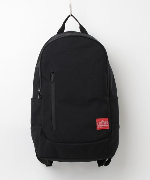 値段交渉可　 Manhattan potage ブラックナイロンリュック Manhattan Portage 「Manhattan Portage」 ワンポイントリュック