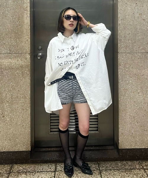 JEANASIS パンツ 「25quee」フェザーショートパンツ/587782 レディース