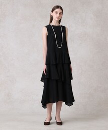 ANAYI（アナイ） ワンピース トリアセエアリーローンティアード