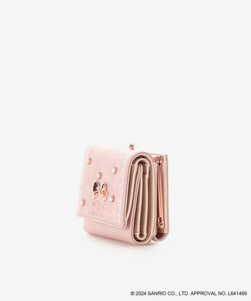 sanrio 財布 「ウィッシュミーメルコレクション」ビジュー折財布
