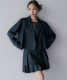 セットアップ 2Pメランジショートジャケット＊スカパン(HARE) レディース｜ZOZOTOWN Yahoo!店