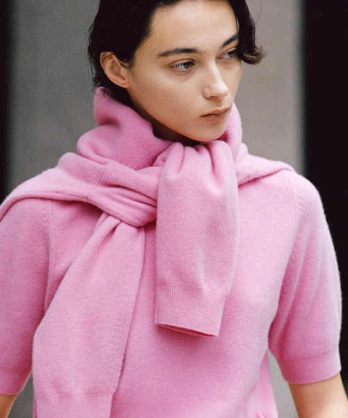 ROPE'（ロペ） ニット セーター ウールカシミヤブレンド 5分袖ニット