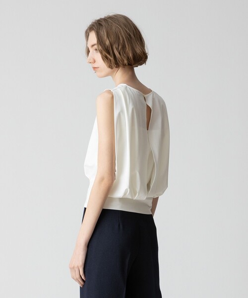 「allureville」 ノースリーブトップス 2 ブラック レディース_画像4