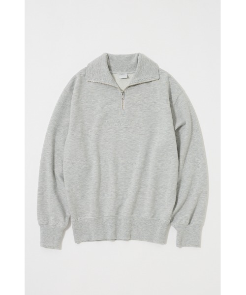MOUSSY（マウジー） トレーナー スウェット FADE HALF ZIP TOP