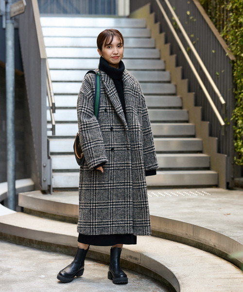 FRAMeWORK（フレームワーク） チェスターコート 38 ブラウン