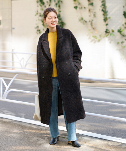 FRAMeWORK（フレームワーク） チェスターコート 38 ブラウン