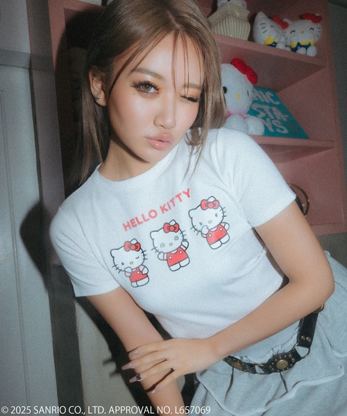 「4GEEKs by SPIRALGIRL」 半袖Tシャツ FREE ブラック レディース_画像8