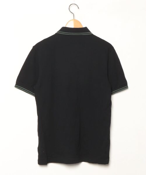 「FRED PERRY」 半袖ポロシャツ M ブラック レディースの画像