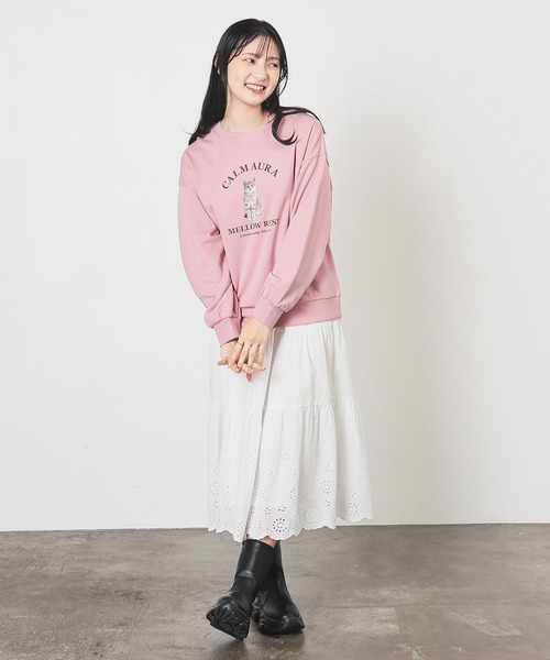トレーナー スウェット レディース まとめ売り 古着女子 ゆるだぼ アニマル Honeys（ハニーズ） トレーナー スウェット アニマルゆるトレーナー