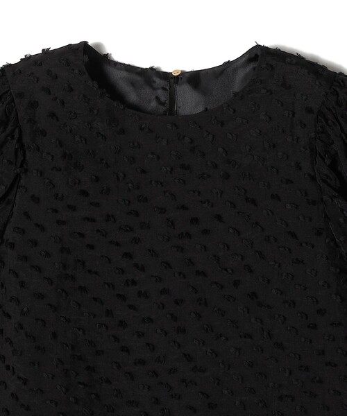 「SHIPS」 半袖ブラウス ONE SIZE ブラック レディースの画像