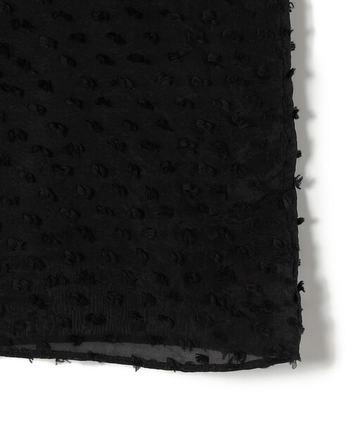 「SHIPS」 半袖ブラウス ONE SIZE ブラック レディースの画像