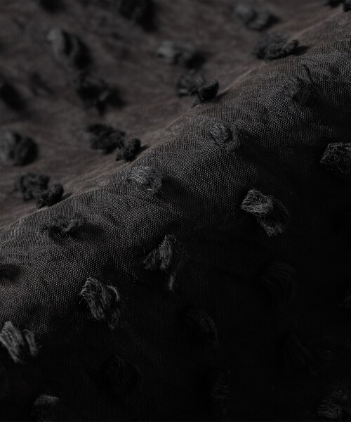 「SHIPS」 半袖ブラウス ONE SIZE ブラック レディースの画像