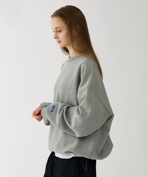 「WETTEMPT」 スウェットカットソー SMALL レッド メンズ_画像4