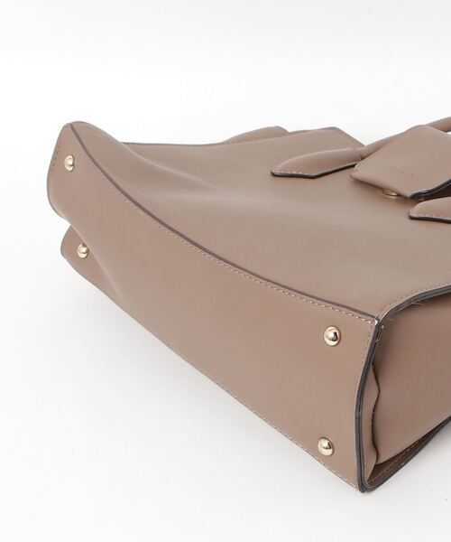 「MONICA」 ハンドバッグ FREE グレイッシュベージュ レディース_画像3