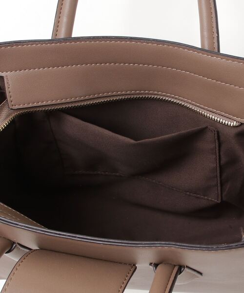 「MONICA」 ハンドバッグ FREE グレイッシュベージュ レディース_画像4