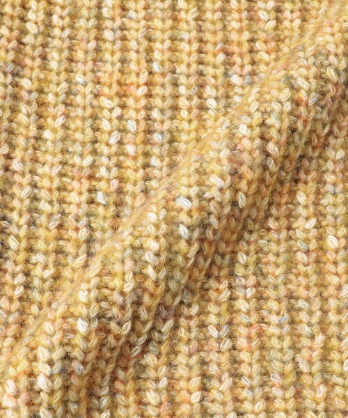 「LOVELESS」 長袖ニット S ライトイエロー メンズ_画像3