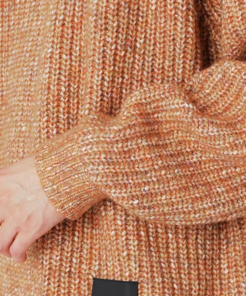 「LOVELESS」 長袖ニット S ライトイエロー メンズ_画像6