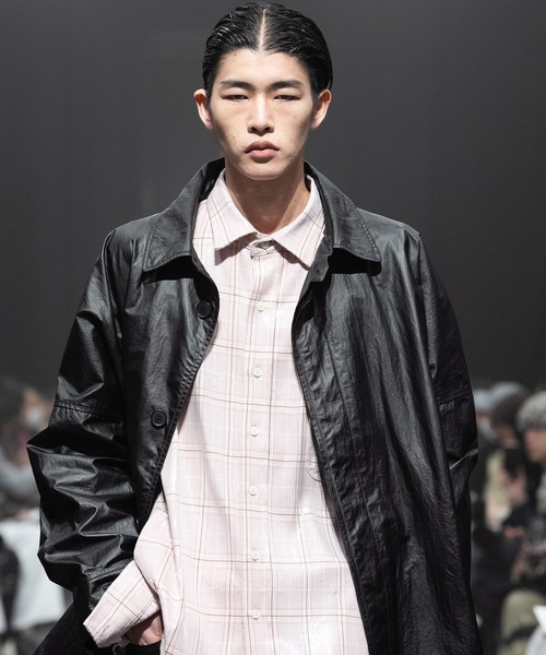 トレンチコート コート GLOSSY MAX COAT メンズの画像