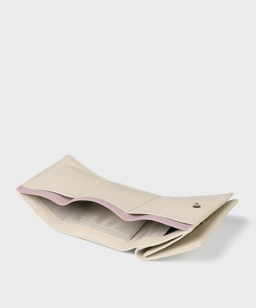 【新品未使用】Paul Smith ホワイト 三つ折り財布　定価26400円 Paul Smith（ポール・スミス） 財布 折財布 マーケトリースワール