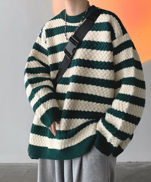 セーター ニット メンズボーダーニット メンズ : ZOZOTOWN Yahoo!店 