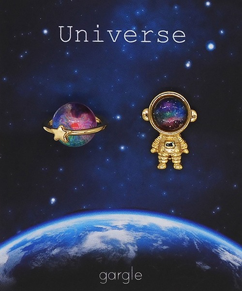 gargle（ガーグル） ピアス ガーグル：宇宙シリーズ コズミック飛行士 
