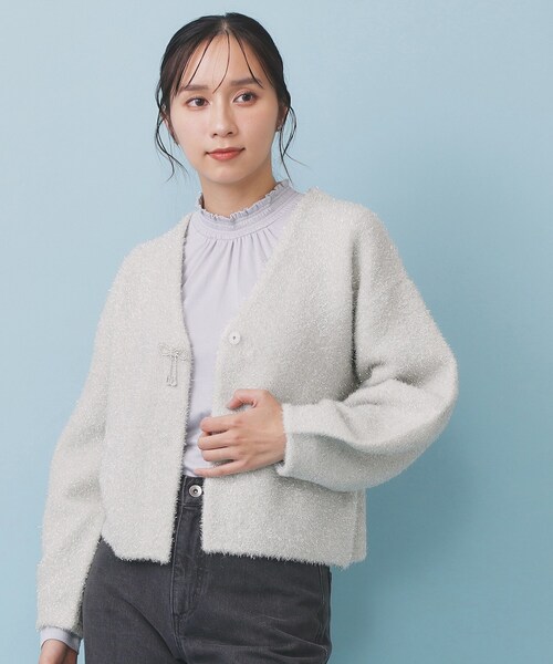 本日限定値下げ　rrrrrrrrr ミニマリズムカーディガン XLサイズ/WEB限定/仁村紗和さん着用』『UR TECH 200日ニット』Vネック