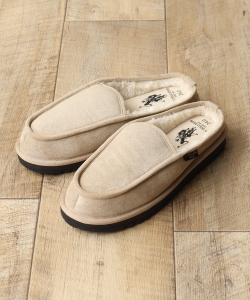 「U.S. POLO ASSN.」 モカシンシューズ 25.0cm ブラック レディース_画像5