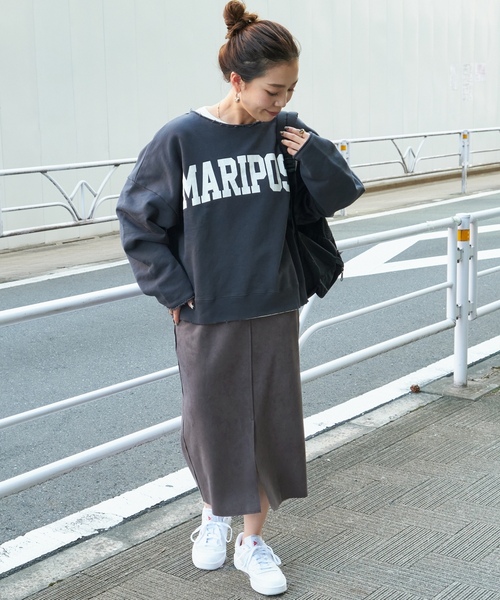 「B.C STOCK」 タイトスカート FREE ライトグレー レディース_画像2