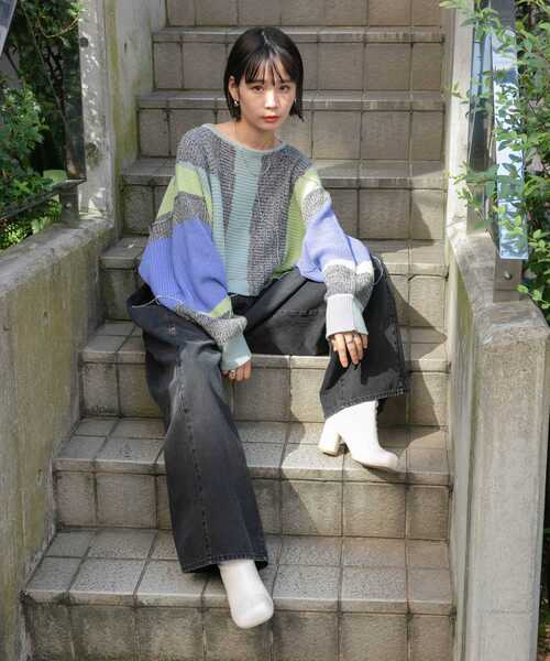KBF（ケービーエフ） デニムパンツ 38 ブルー レディース : ZOZOTOWN