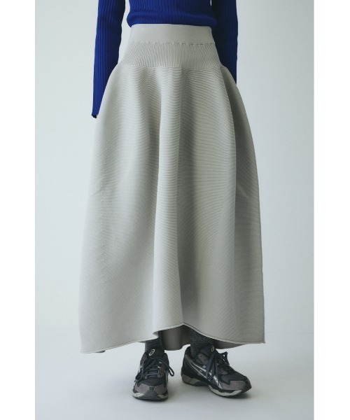HeRIN.CYE スカート Jersey volume knit skirt ジャージボリューム