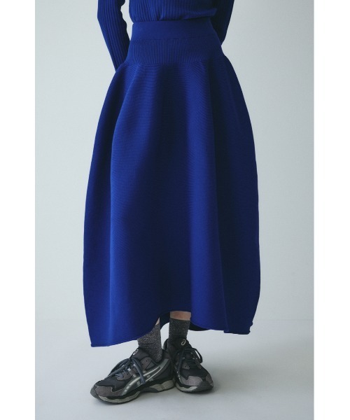 HeRIN.CYE スカート Jersey volume knit skirt ジャージボリューム