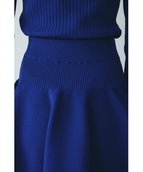 HeRIN.CYE スカート Jersey volume knit skirt ジャージボリューム