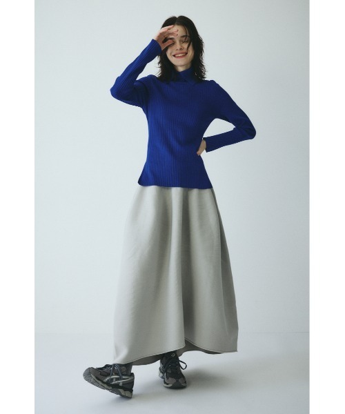HeRIN.CYE スカート Jersey volume knit skirt ジャージボリューム