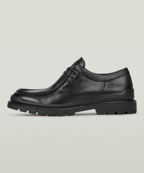 G-STAR RAW ブラック レザー 美しいドレスブーツ　メンズ g-star 靴（G-STAR RAW／メンズファッション） | ファッション の商品