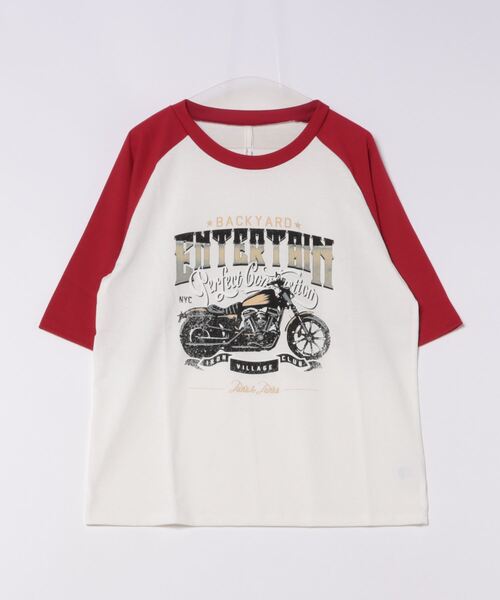 「おしゃれスタ」 半袖Tシャツ L ホワイト メンズ_画像6